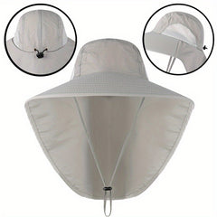 Outdoor Bucket Hat Men's Women's Summer Sunscreen UV Protection Fishing Hat