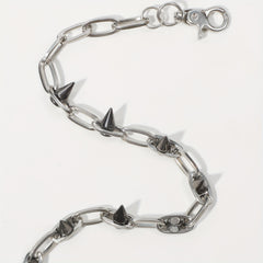 Men's Spiked Iron Chain Pants Chain
