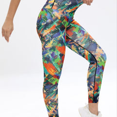 Women's Casual Yoga Pants Slim Fit High Stretch Leggings