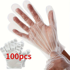 Plastic Disposable Gloves for Cooking & Cleaning 100-300pcs