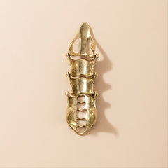 Y2K Punk Style Full Finger Claw Ring for Halloween Cosplay