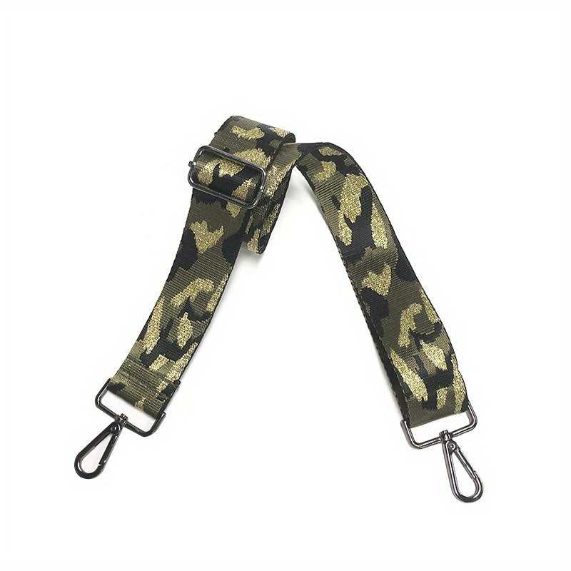 Camouflage Wide Shoulder Strap Nylon Belt