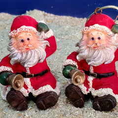 Christmas 3D Santa Claus Silicone Mold for DIY Ornaments