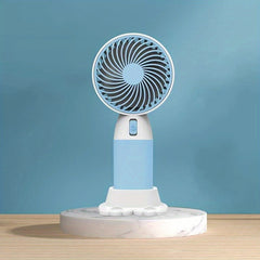 Mini Portable Fan Rechargeable Bladeless Fans Ultra quiet Personal Hand Fan