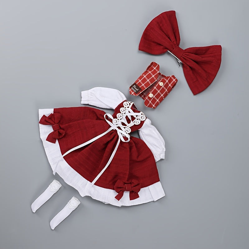Changeable Skirt Suit for Doll Clothes - Birthday Gift