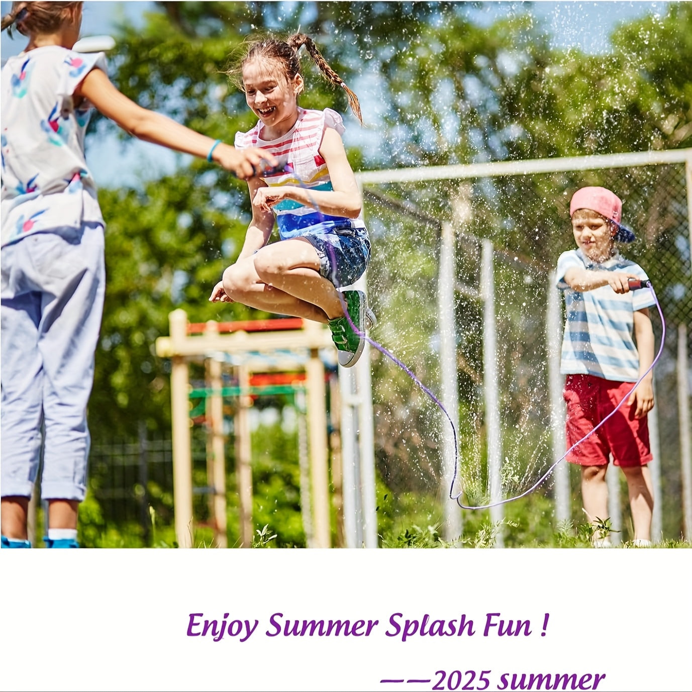 Kids' Outdoor Water Play Sprinkler Garden Hose Attachment