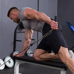 Tricep Training Handle Pull Up Hand Grips for Cable Machine Push Down Gym Handle