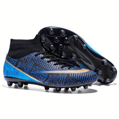 Boy's AG Cleat Football Boots High Top Lace Up Soccer Cleats