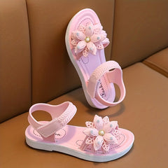 Girls Breathable Open Toe Sandals Lightweight Anti Slip Comfort Sandals