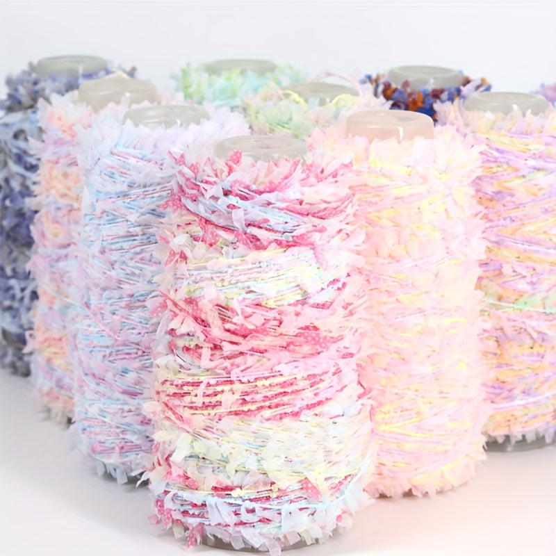 1pc Gradient Paper Yarn DIY Crocheting Knitting Materials