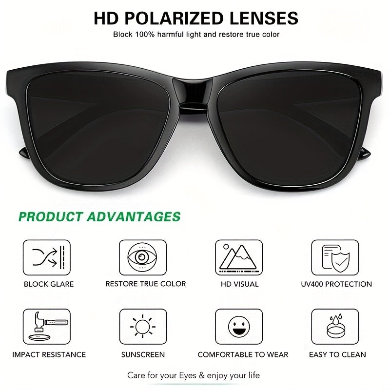 Men's Polarized Sunglasses UV Protection For Street Photography