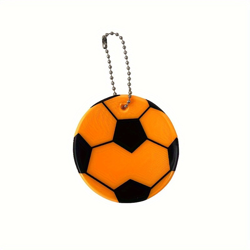 Football Reflective Pendant Keychain Bag Backpack Hanging Pendant