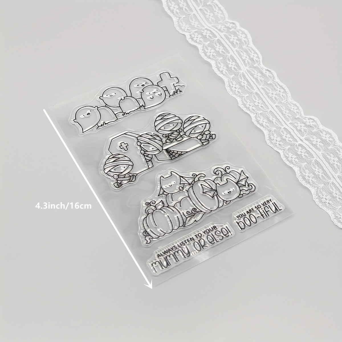 1pc Transparent Animal Stamp for Fun Crafts