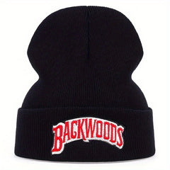 Hip hop Style Knitted Hat With Embroidery for Men