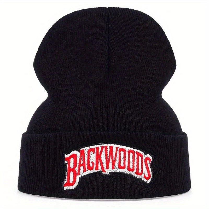 Hip hop Style Knitted Hat With Embroidery for Men
