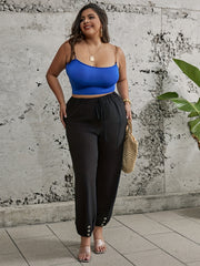  Women's High Rise Jogger Trousers With Pockets