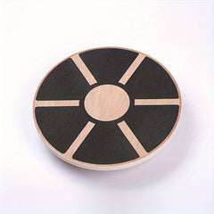 Wooden Wobble Balance Board for Core Training Exercise
