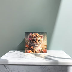 Flower Lion DIY 5D Diamond Painting Set