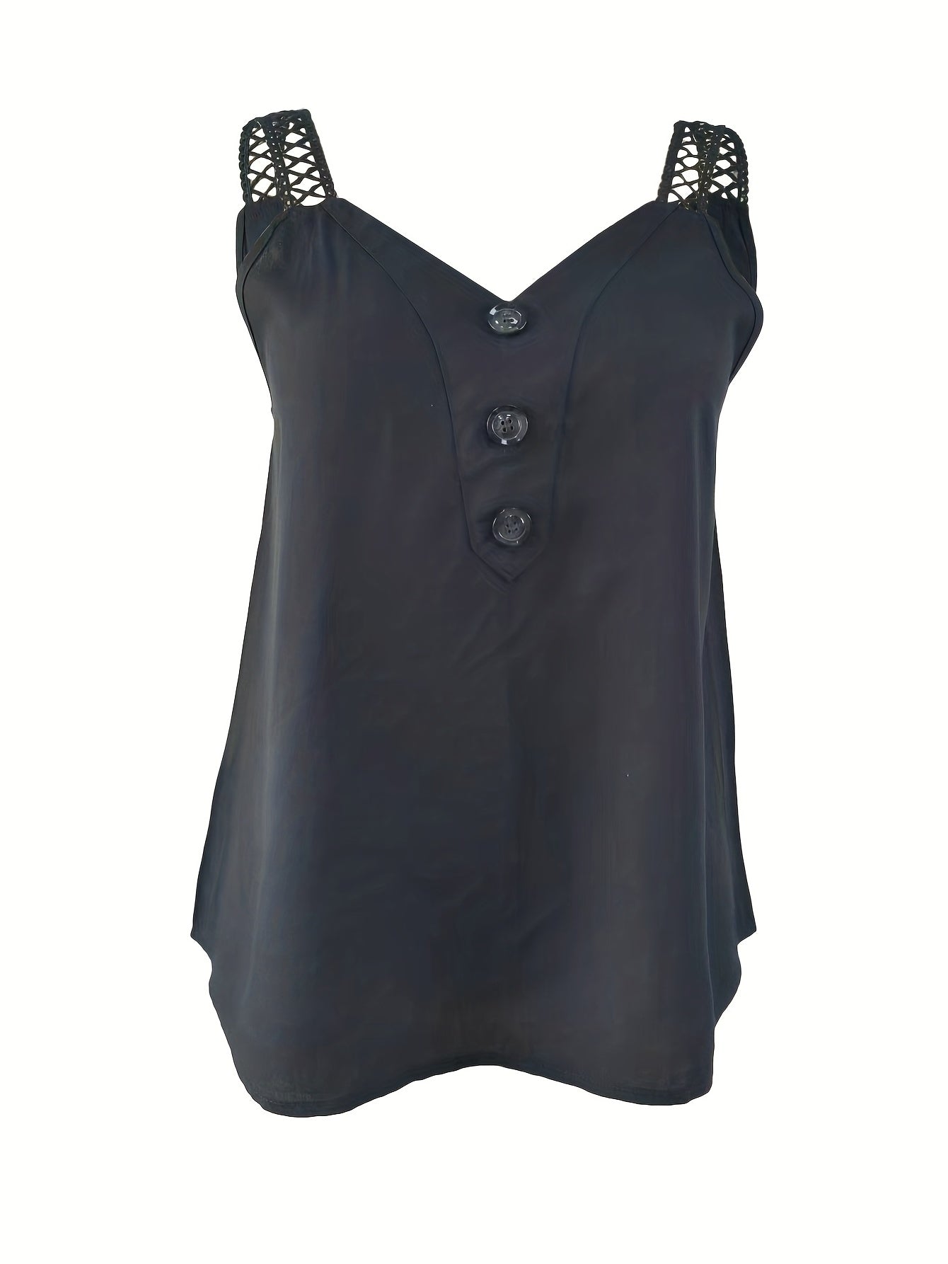  Casual Cami Top Lace Strap Sweetheart Neck