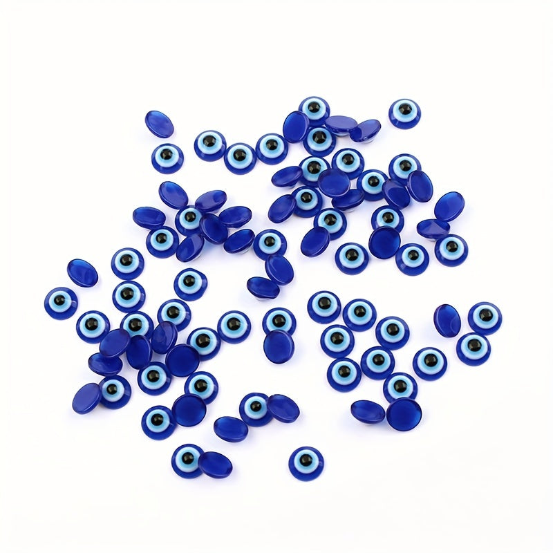 50pcs Resin Eye Of The Devil Beads for DIY Jewelry Making