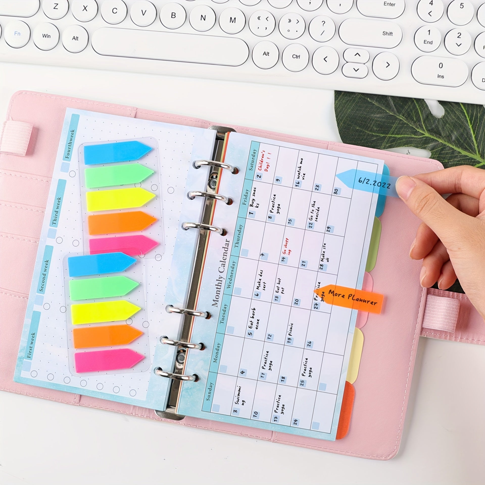 6 Hole Loose Leaf Booklet Core Accessory Package