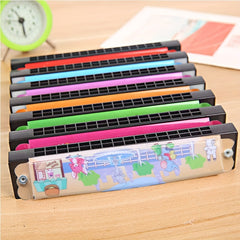5pcs Harmonica Toy Gift 16 Holes Harmonicas Party Favor for Goodie Bags