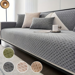 Chenille Sofa Slipcover Non-slip Dustproof Anti Cat Scratch Couch Cover