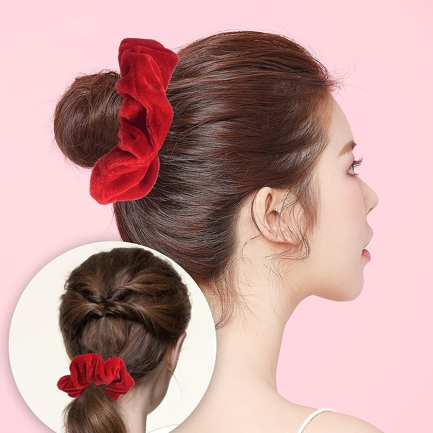 10pcs Hair Scrunchies Hair Tie For Women Or Girls Hair Accessories