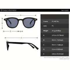 Men's Mixed Windproof Glasses Retro Outdoor UV Sunglasses