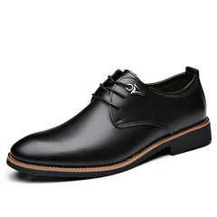 Men's Leather Oxford Shoes Formal Dress Shoes For Wedding Party Office