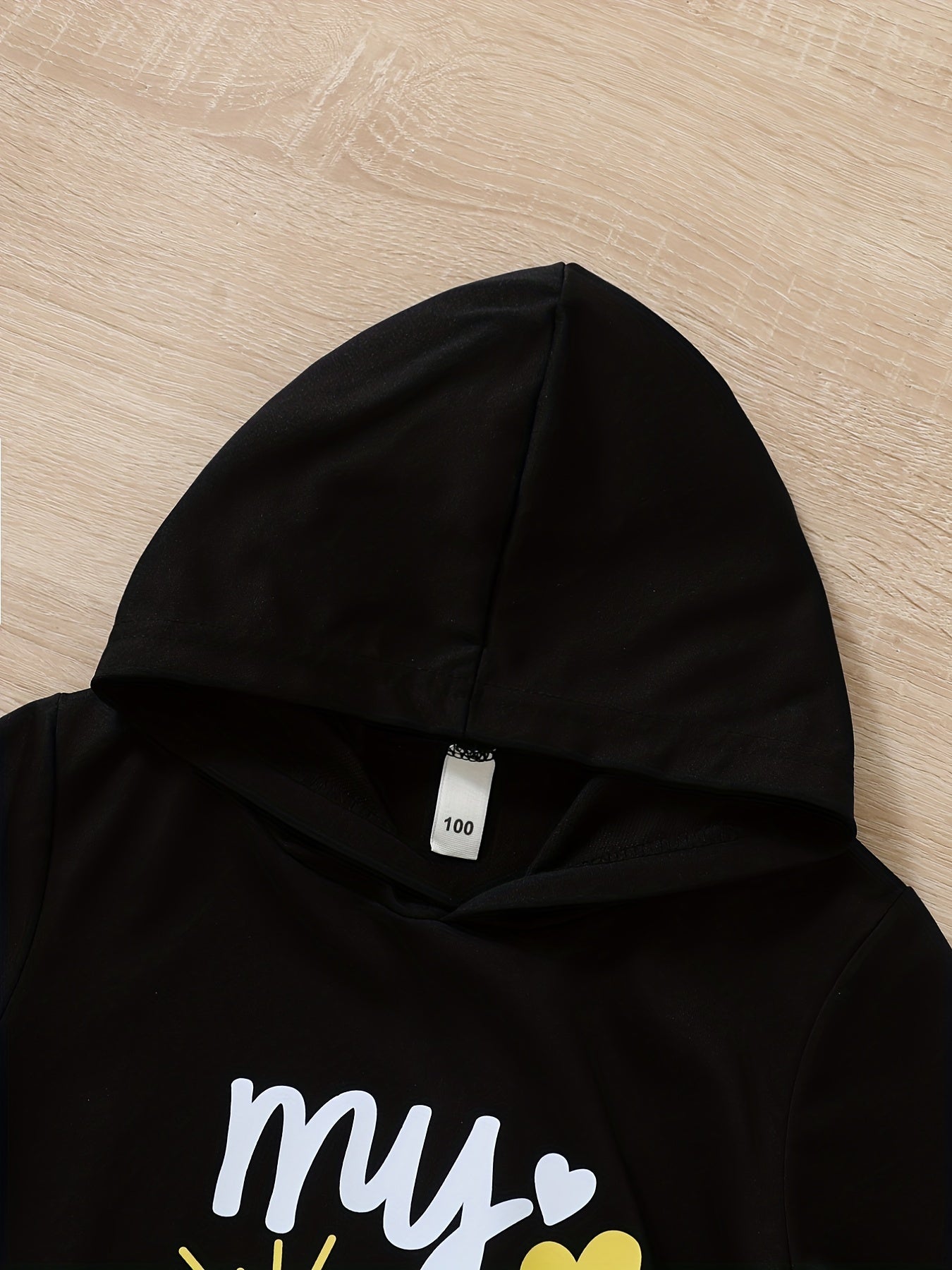 Girls Fall 'My Sunshine' Print Casual Active Hoodie Sweatshirt Pullover Tops