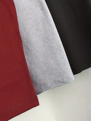 3-Piece Plus Size Casual Tank Top Set