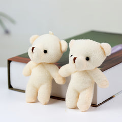 24pcs Bear Plush Toy Keychain Bag Accessory Little Bear Christmas Birthday Gift