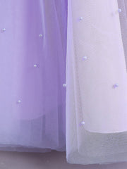 Girl's Princess Tutu Dress For Birthday Flower Girl Wedding Dress