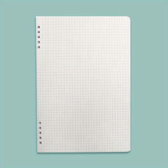 Stylish Loose leaf Notebook w/ 10 Detachable Coils