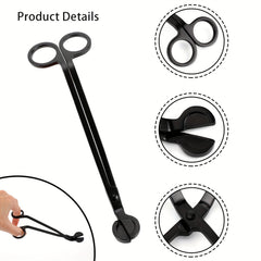 Stainless Steel Candle Wick Trimmer Clipper Candle Accessory Set