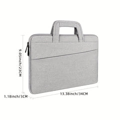 Portable Laptop Bag Business Commuter Briefcase Fits 33.02cm Tablet