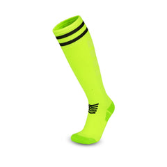 Knee High Tube Socks Soccer Socks Double Stripe Athletic Football Training