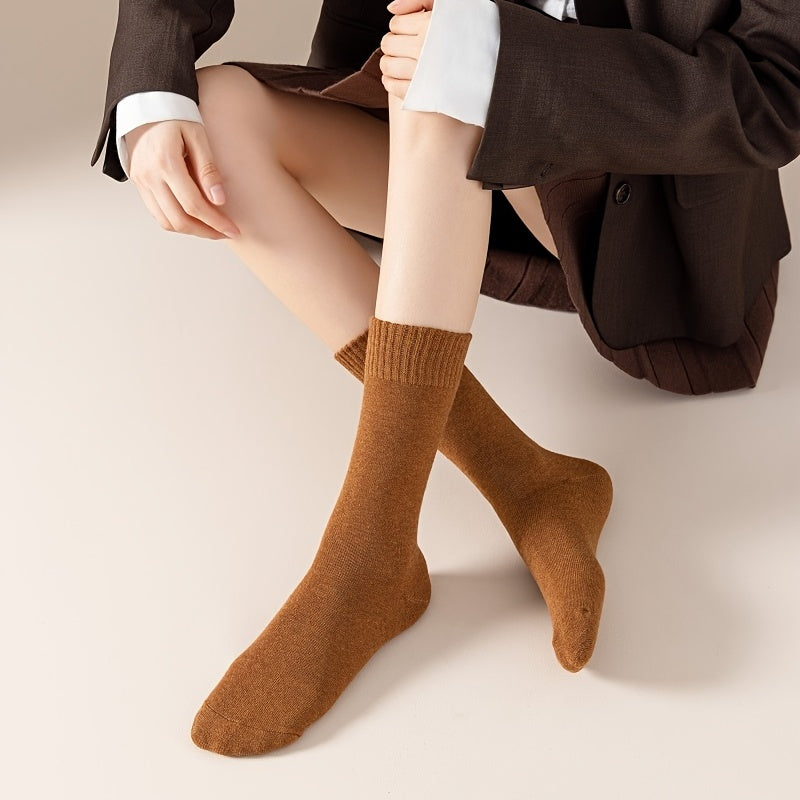 4 Pairs Thermal Boot Socks Winter Thickened Warm Thick Thread Towel