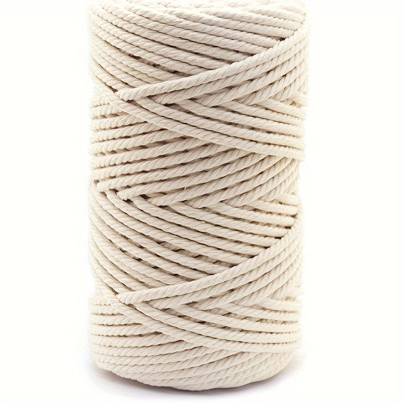 4mm Cotton Macrame Cords for Wall Hangings 50m