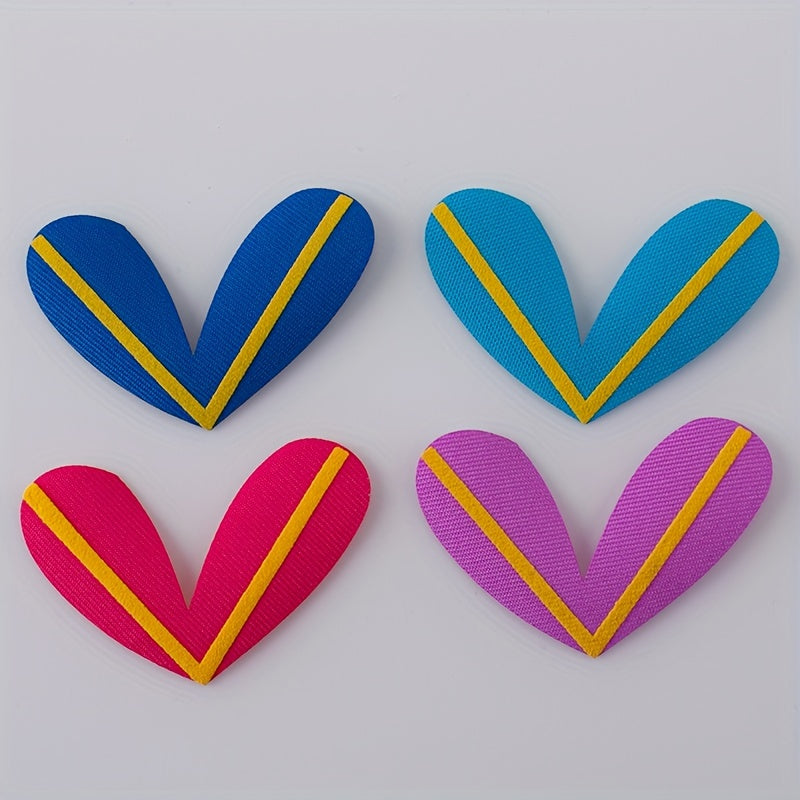 4pcs Iron On Patches Sew On Embroidered Applique Repair Patch DIY Crafts