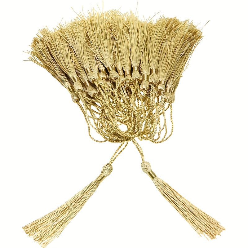 10pcs DIY Keychain Tassels for Crafting and Jewelry Making