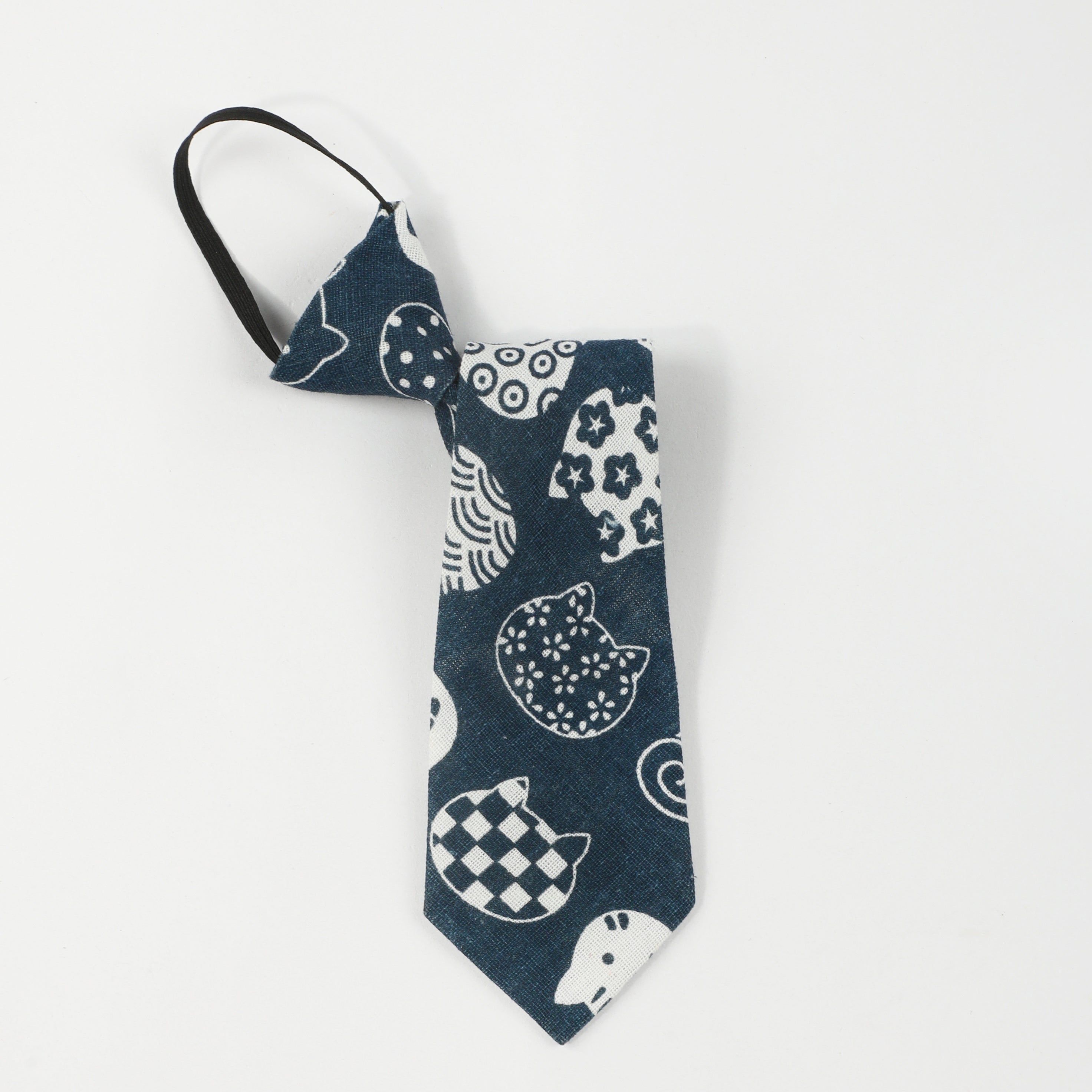 Kids College Style Cartoon Animals Tie - Boys & Girls Students