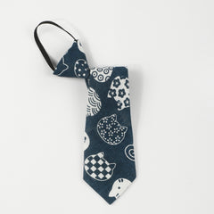 Kids College Style Cartoon Animals Tie - Boys & Girls Students