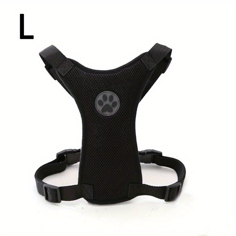 Functional Breathable Dog Harness for Safe Car Travel