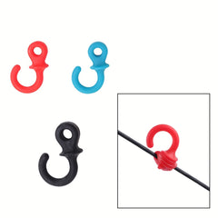 4pcs Compound Bow String Stabilizer Rubber Monkey Tail Silencer Archery