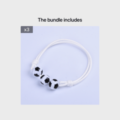 Boys Soccer Bracelet Adjustable Strap Football Accessory
