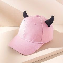 Unisex Baseball Cap Solid Cartoon Couple Sun Hat Lightweight Dad Hat