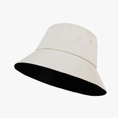 Casual Bucket Hat Solid Sunscreen Summer Sun Hat Women Cap