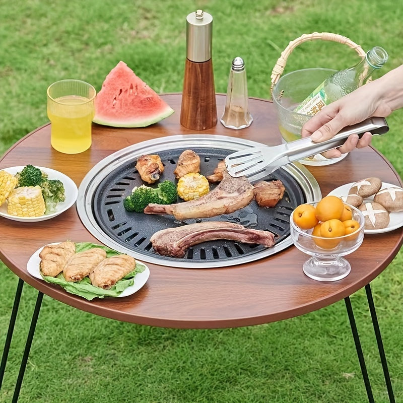 Portable Folding Stove Table for Camping Outdoor Barbecue